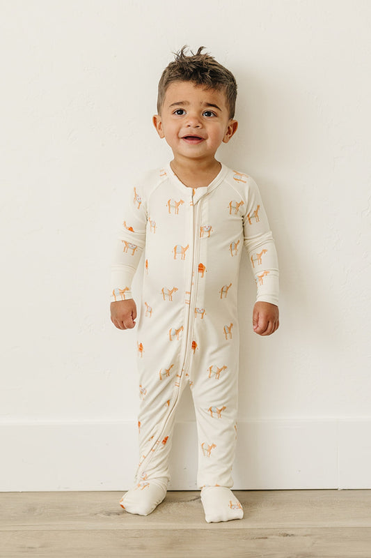Camels Zip Romper