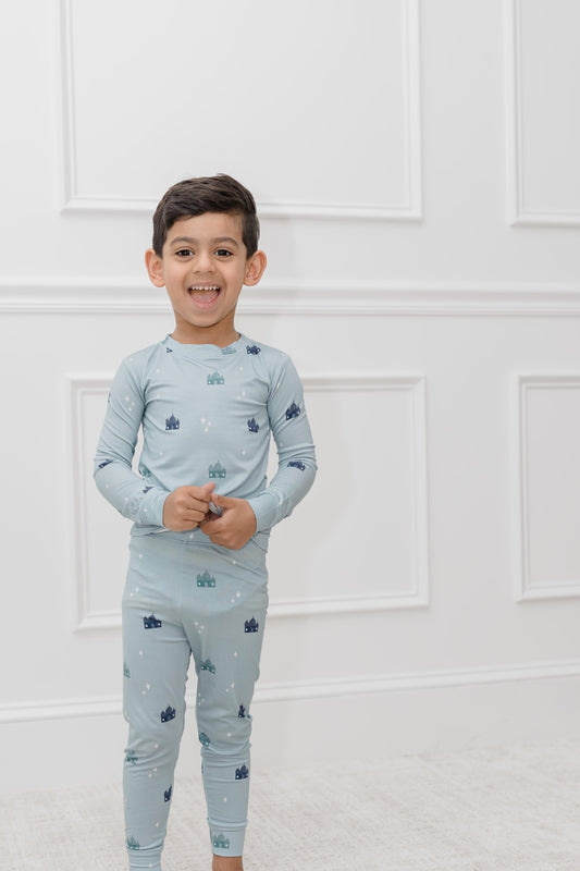 Blue Masjid Toddler Set