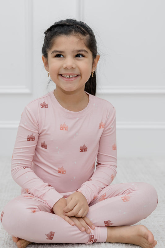 Pink Masjid Toddler Set