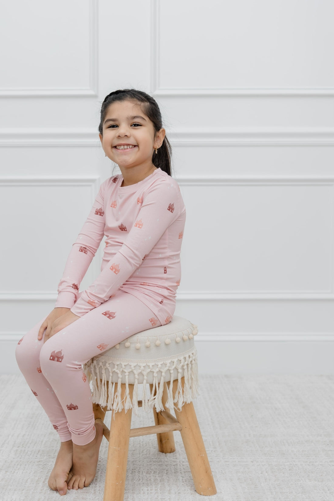 Pink Masjid Two Piece Set