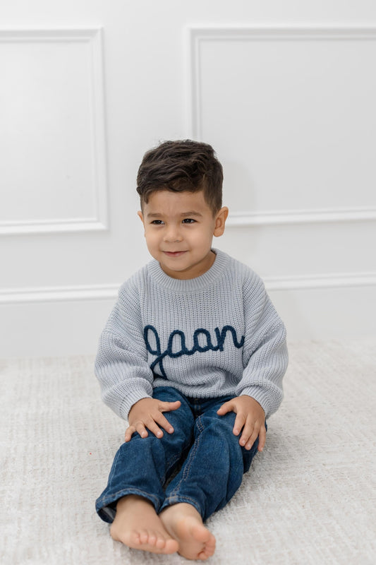 Blue Jaan Sweater