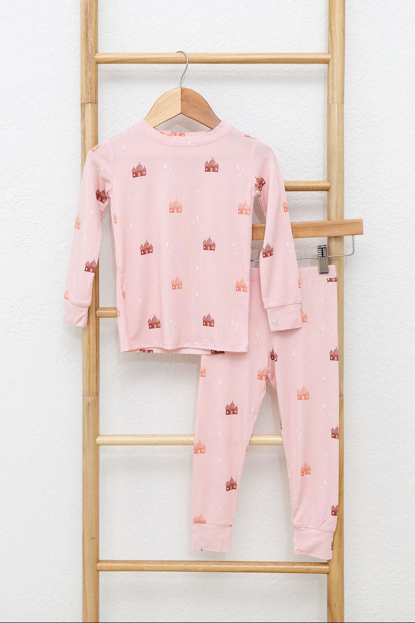 Pink Masjid Two Piece Set