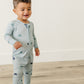 Blue Masjid Zip Romper
